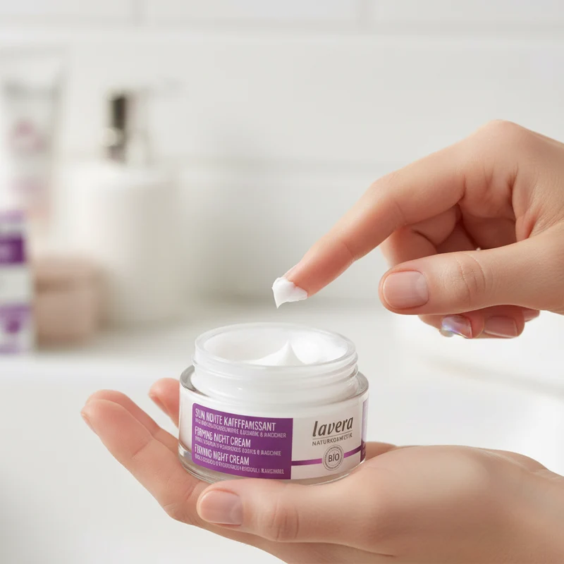 Crème de nuit raffermissante Lavera 50 ml