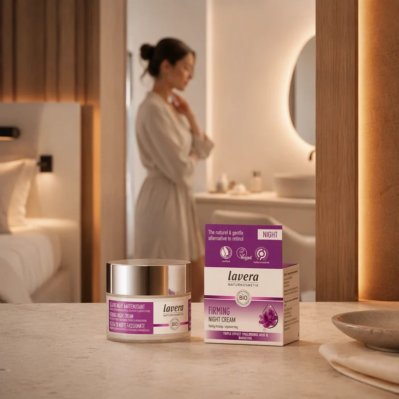 Crème de nuit raffermissante Lavera 50 ml