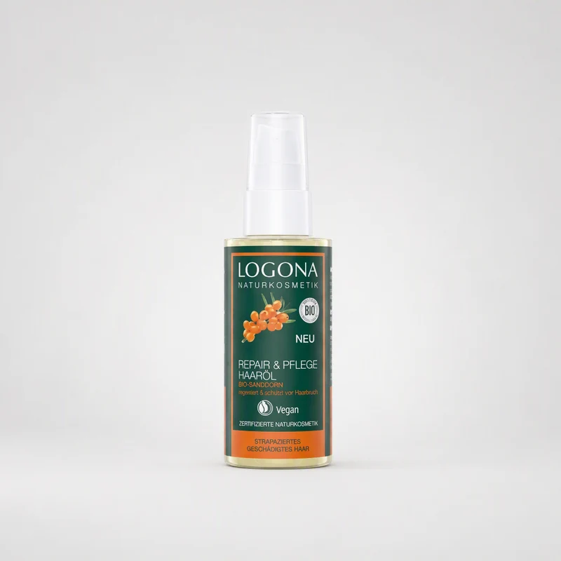 Logona Huile Réparation et Soin des Cheveux à l'Argousier 75 ml