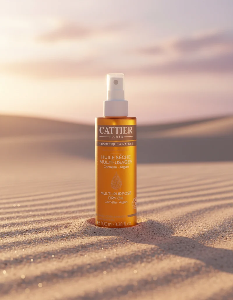 Cattier Huile Sèche Polyvalente Corps, Visage et Cheveux Sublime Alchimie 100 ml
