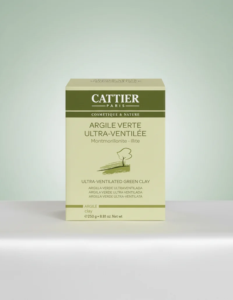 Cattier Argile Verte Ultraventilée 250gr