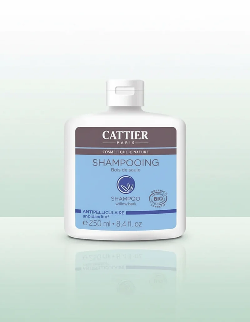 Cattier Shampooing Anti-Pelliculaire Écorce de Saule 250 ml