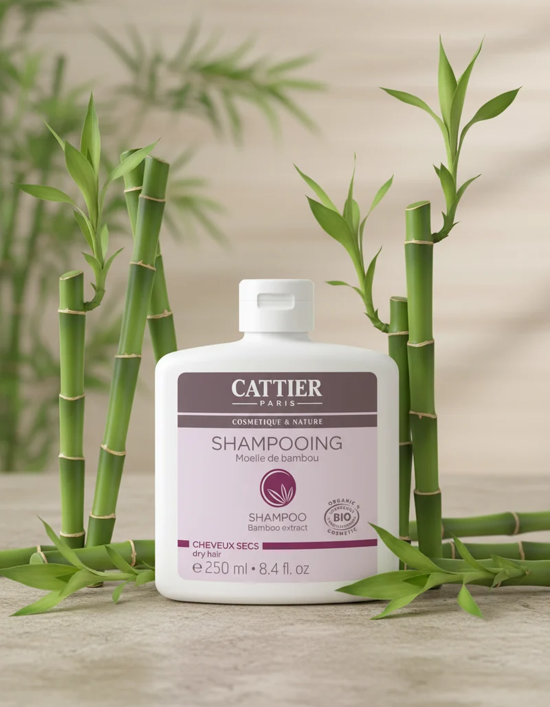 Cattier Shampooing Cheveux Secs au Bambou 250ml