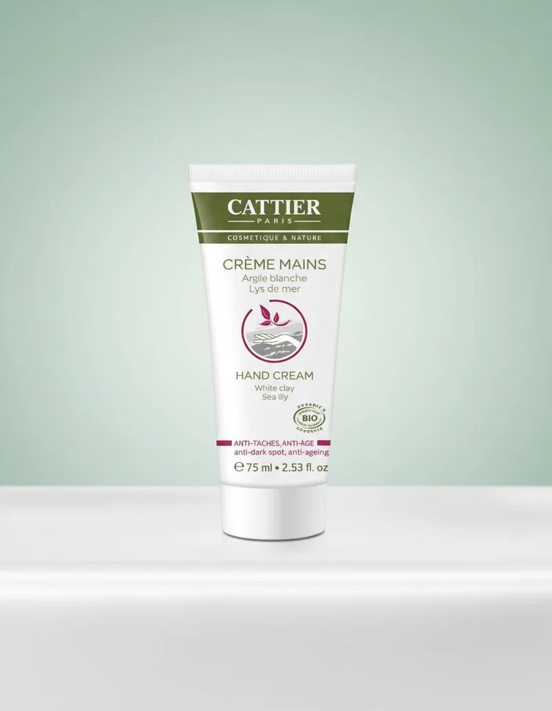 Cattier Crème Mains Anti-Taches et Anti-Âge 75 ml