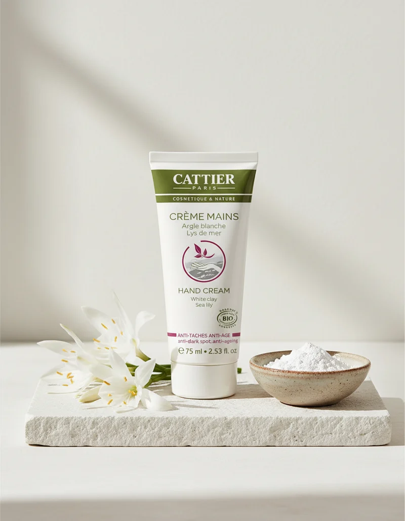 Cattier Crème Mains Anti-Taches et Anti-Âge 75 ml