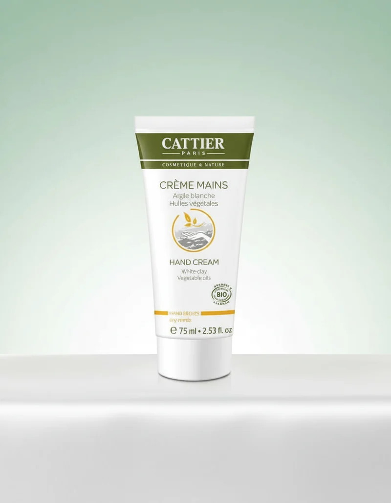 Cattier Crème Mains Peaux Sèches 75 ml