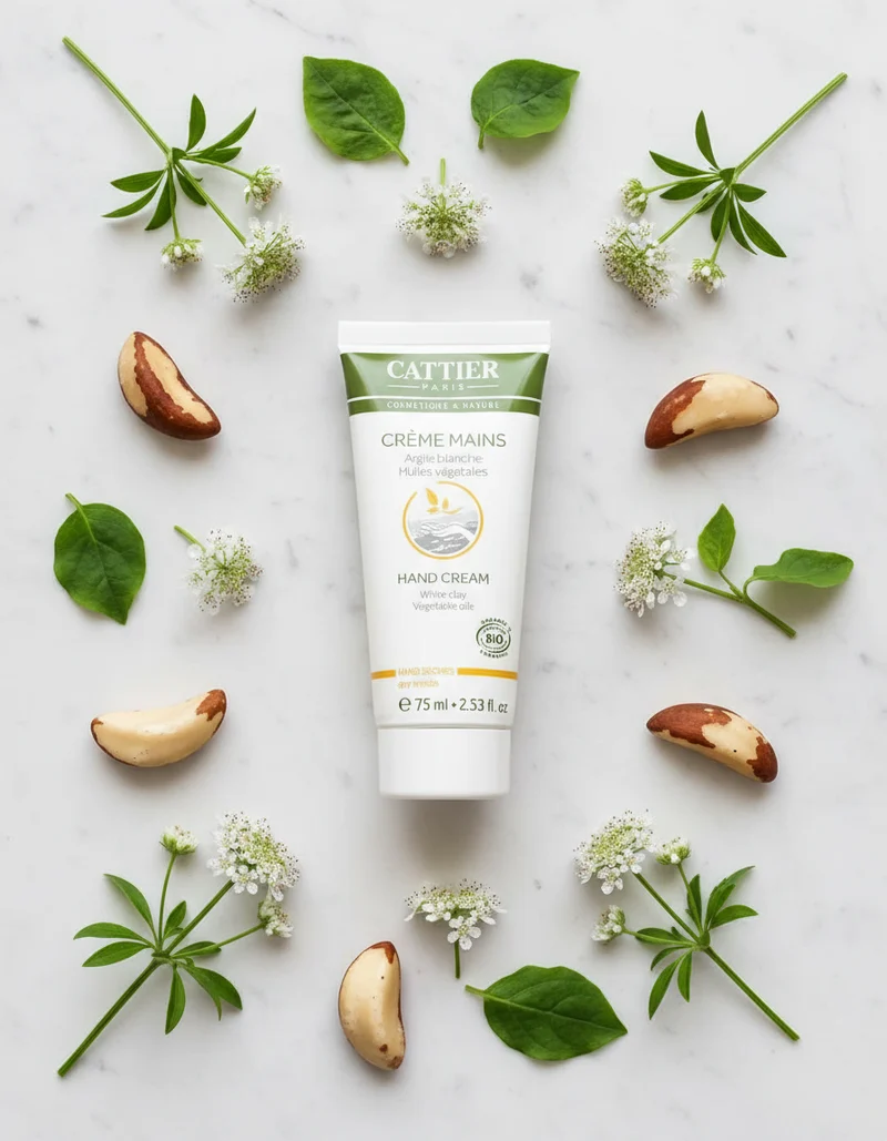 Cattier Crème Mains Peaux Sèches 75 ml