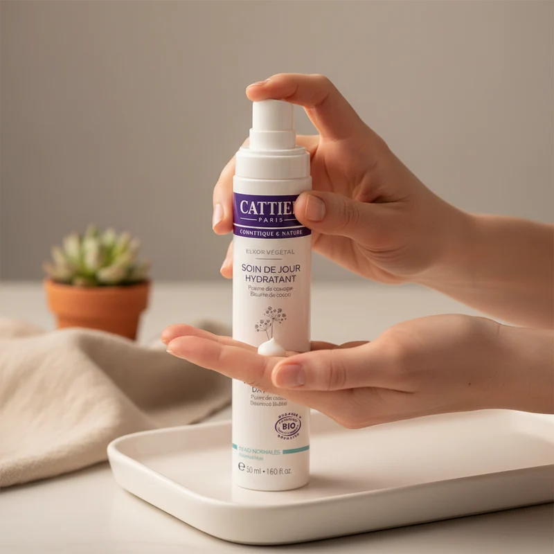 Cattier Crème de Jour Hydratante Peau Normale 50 ml