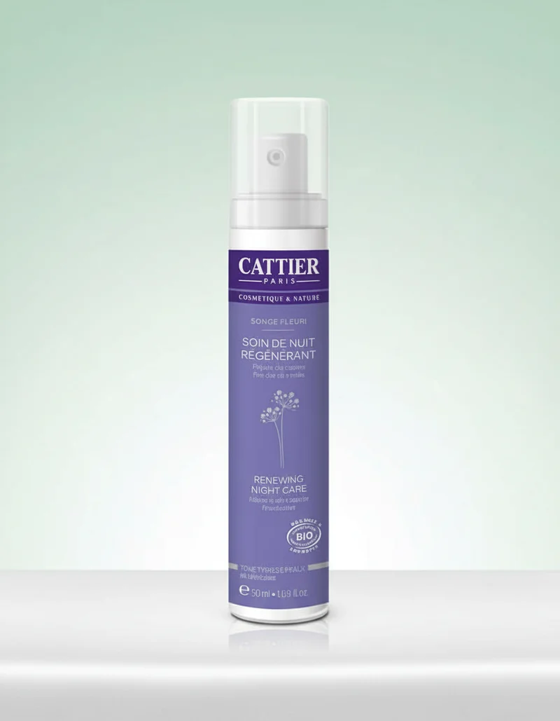 Crème de Nuit Régénérante Cattier 50 ml