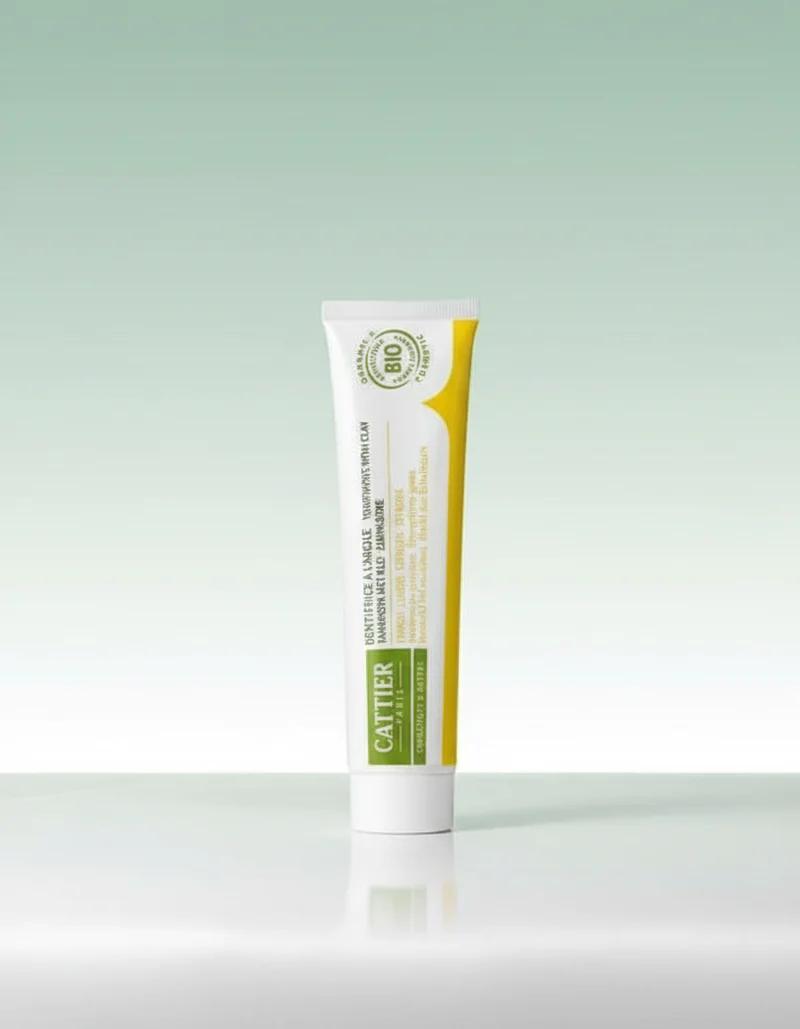Cattier Dentifrice Dentargile au Citron pour Maladies Irritées 75 ml