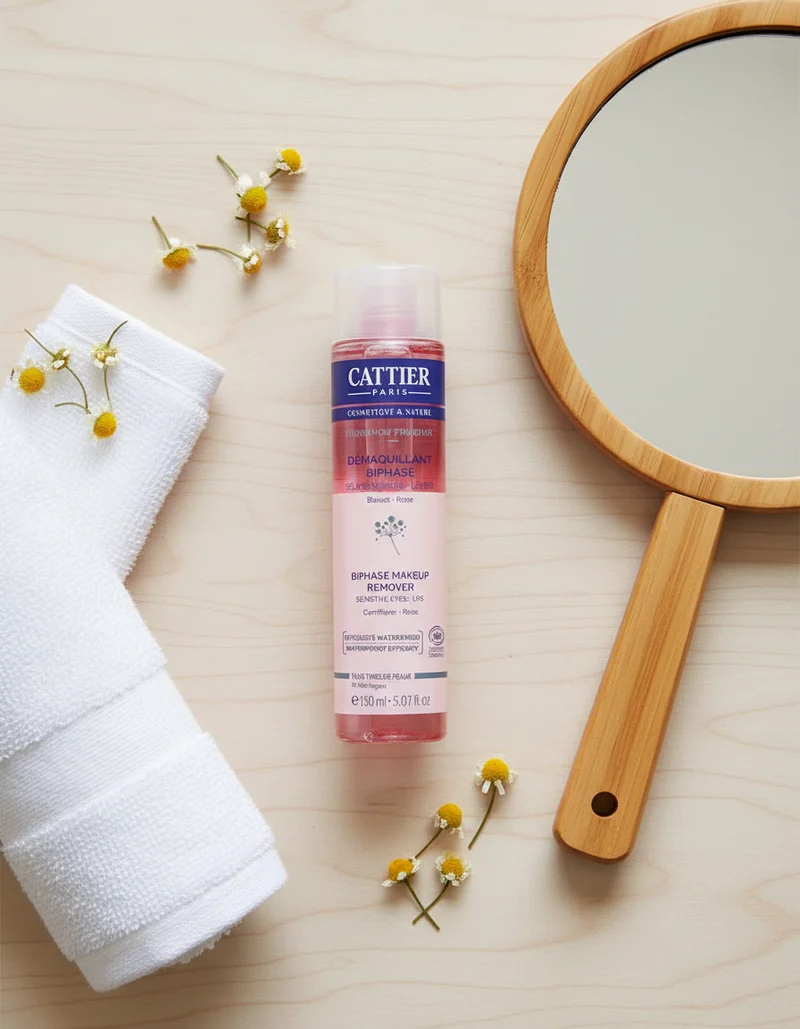 Cattier Démaquillant Biphasique Yeux et Lèvres Sensibles 150 ml