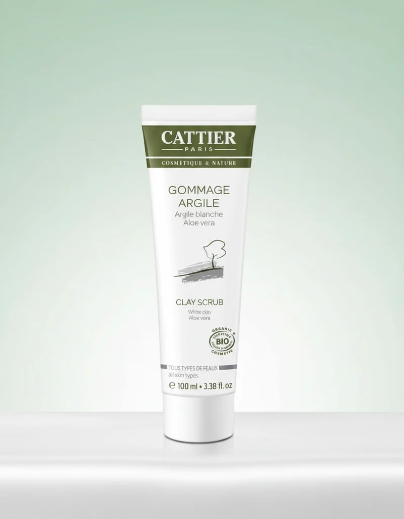 Gommage Visage Cattier à l'Argile Blanche 100 ml
