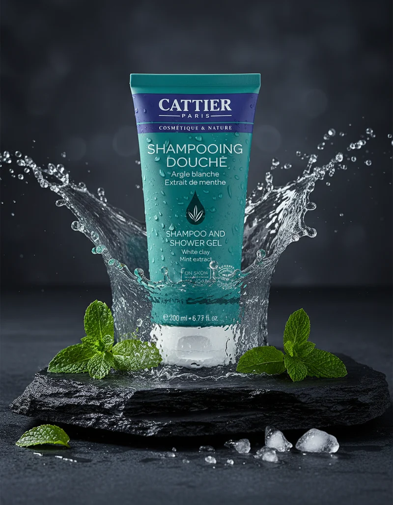 Cattier Sport Gel Douche Corps et Cheveux 200 ml