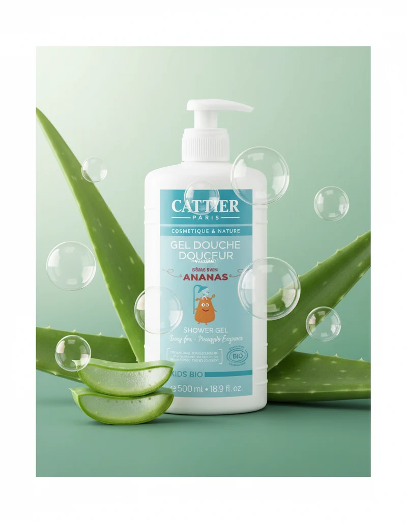 Cattier Gel Douche Doux Enfant 500 ml