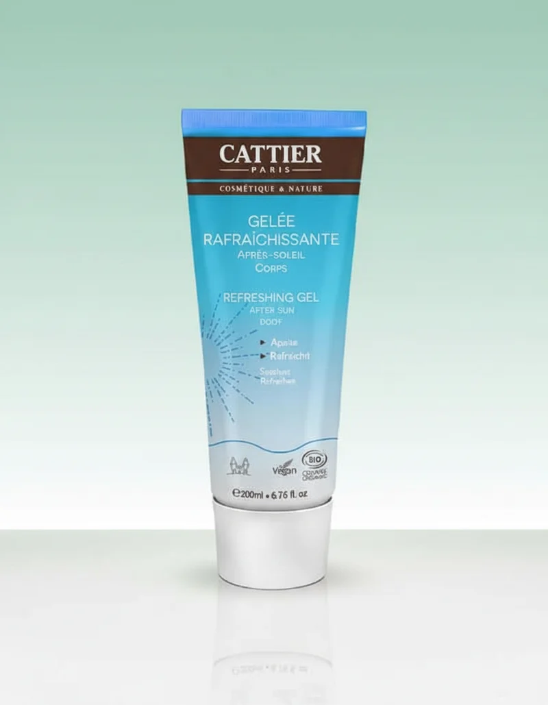 Cattier Gel Corps Rafraîchissant Après Soleil 200 ml