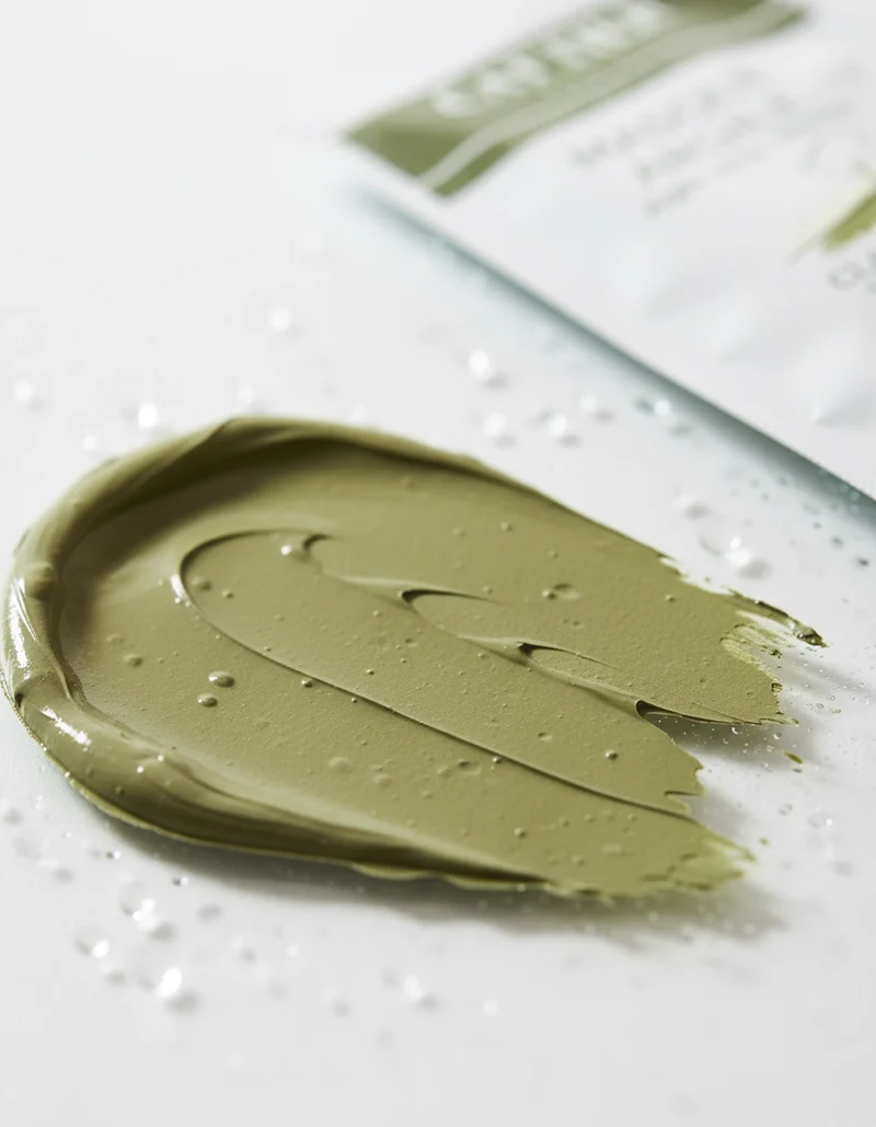 Masque Cattier en sachet unidose à l'argile verte pour peaux grasses 12.5mlx12uts