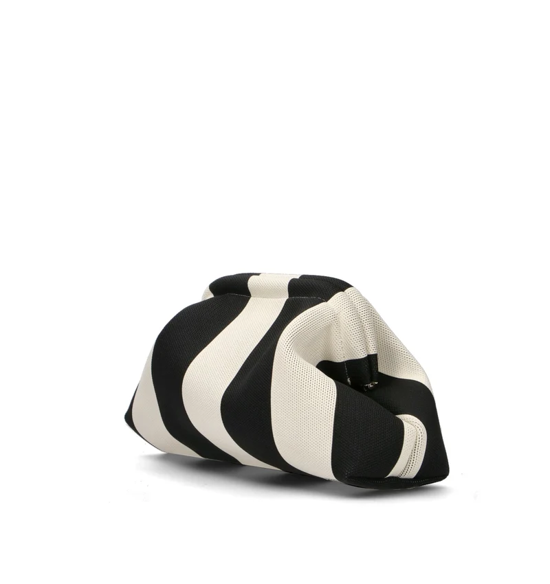 Pochette Donna 32x17x17,3 cm Nero Bianco