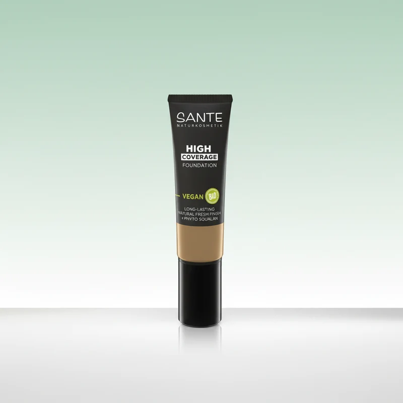 Fond de teint fluide haute couvrance Sante 03 Beige neutre 25 ml