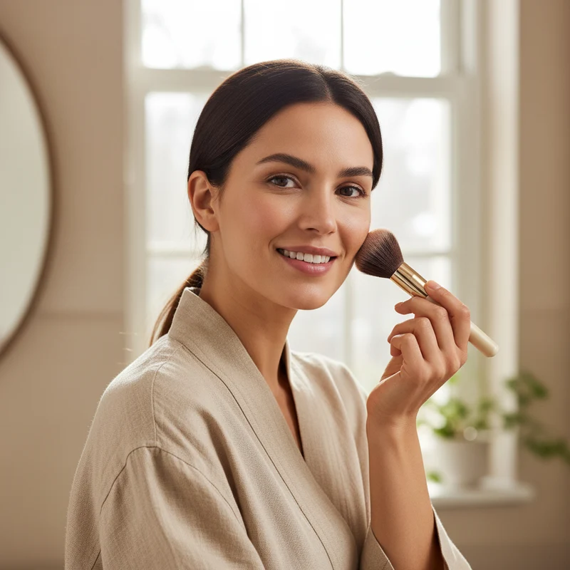 Poudre bronzante minérale Sante Makeup