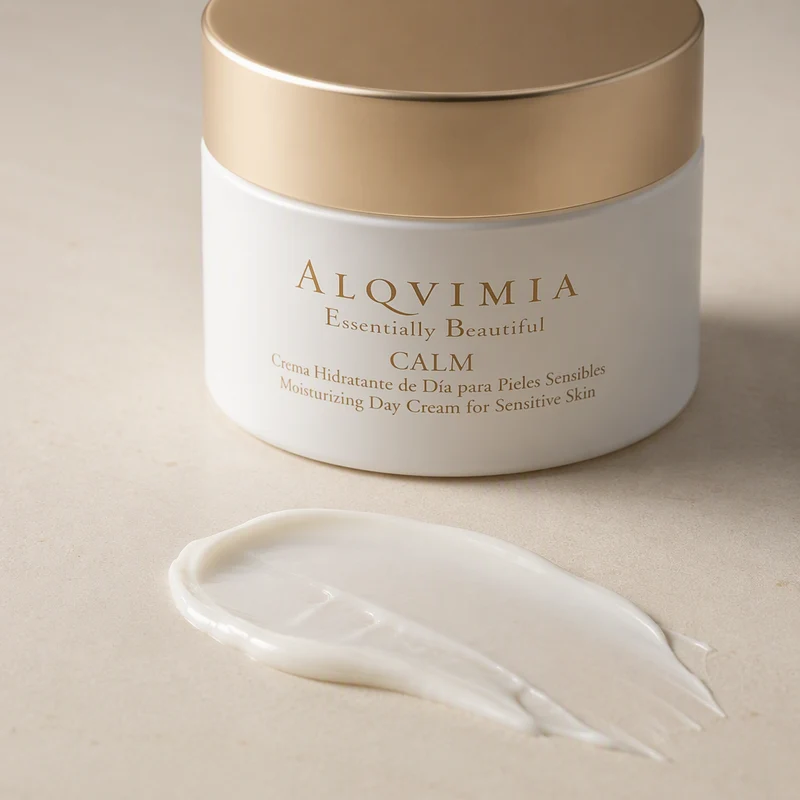 Crème visage apaisante pour peaux sensibles Alqvimia 50 ml