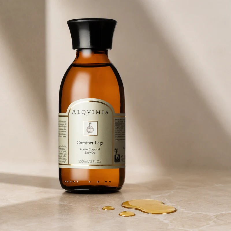 Huile Corporelle Jambes Confort Alqvimia 150 ml