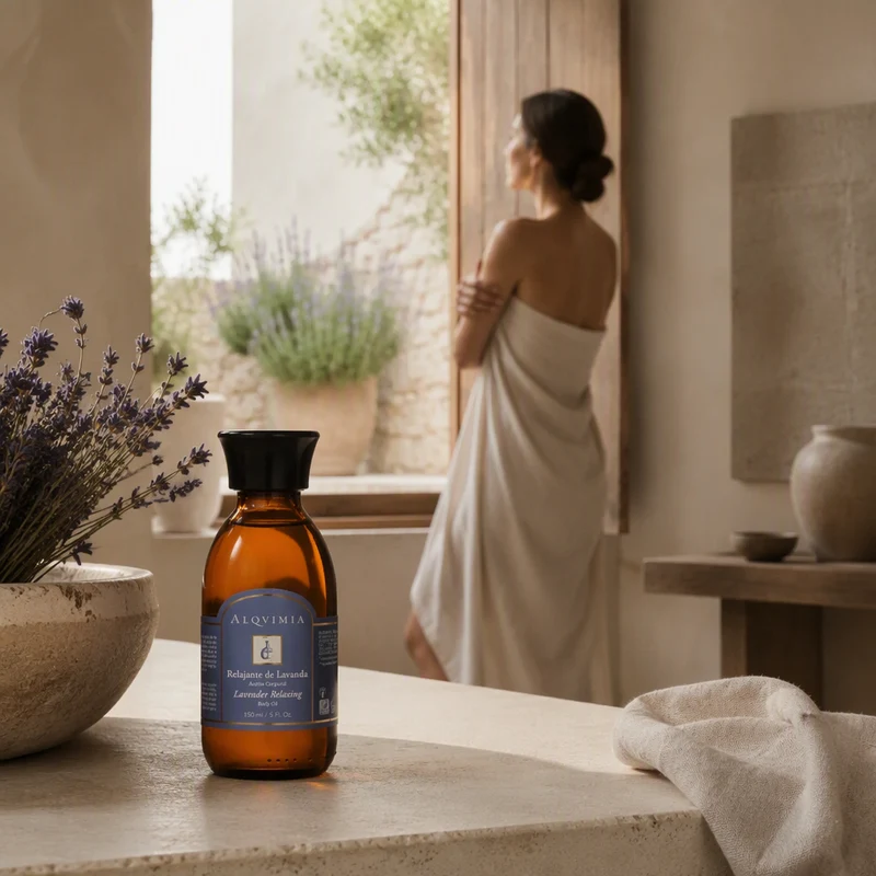 Alqvimia Huile Corporelle Relaxante Lavande 150 ml