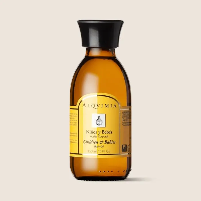Huile corporelle Alqvimia pour enfants et bébés 150 ml