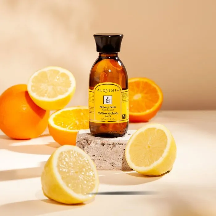 Huile corporelle Alqvimia pour enfants et bébés 150 ml