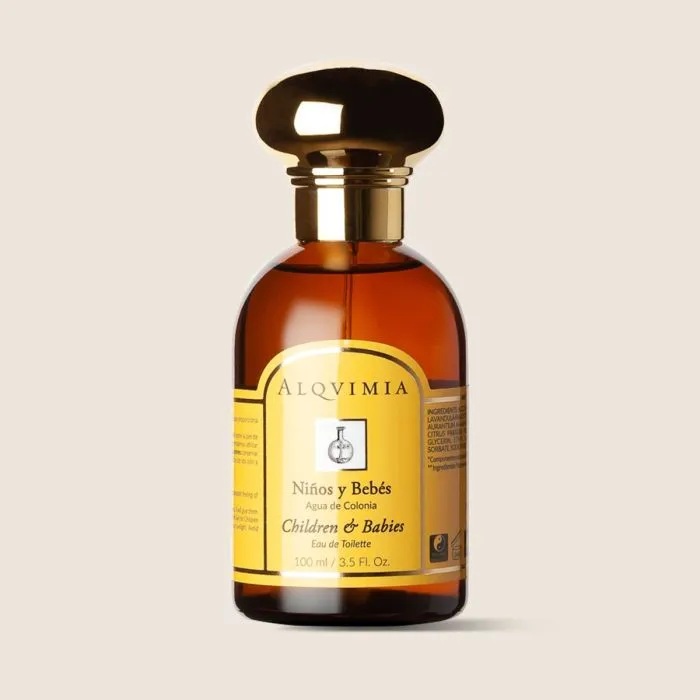 Eau de Cologne Alqvimia pour enfants et bébés 100 ml
