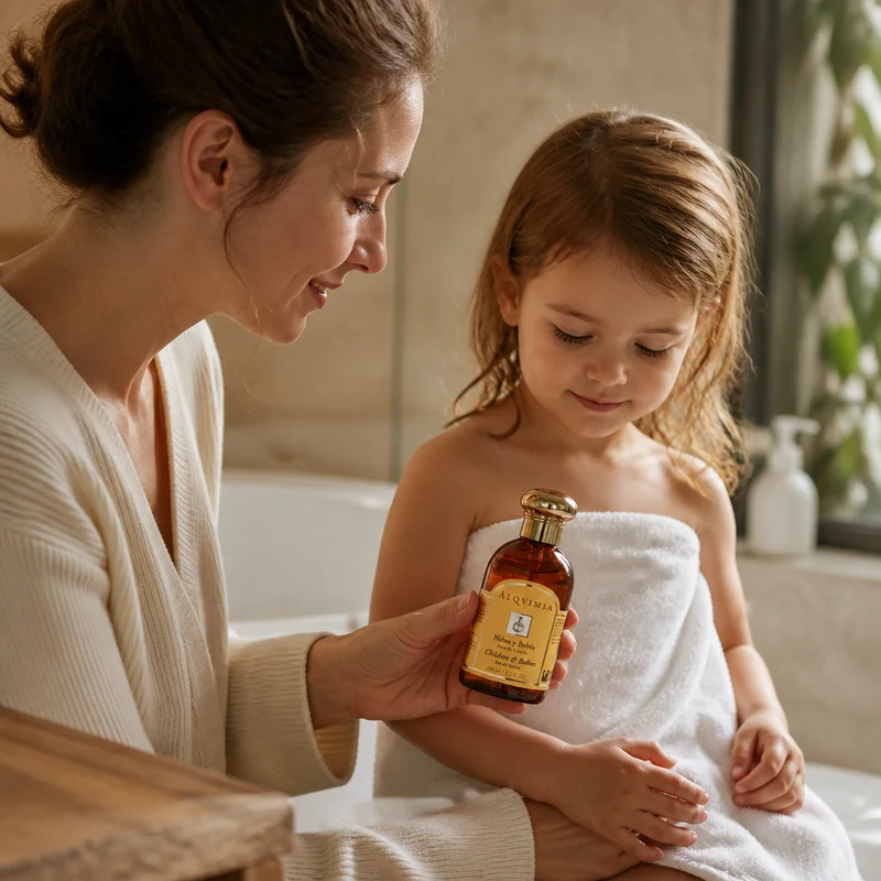 Eau de Cologne Alqvimia pour enfants et bébés 100 ml