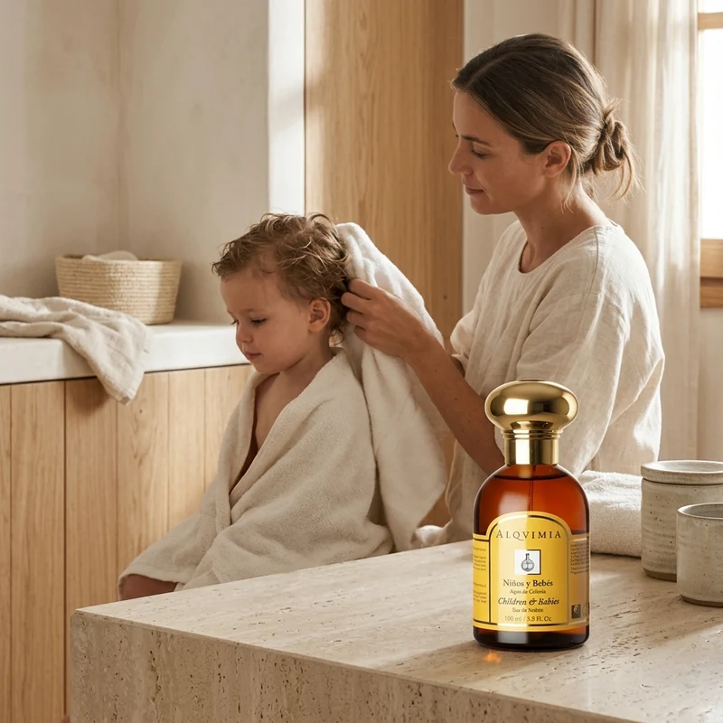Eau de Cologne Alqvimia pour enfants et bébés 100 ml