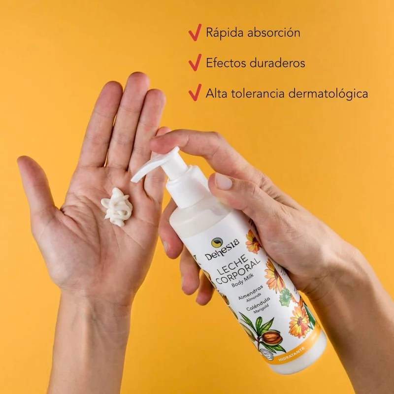 Dehesia BIO Lait Corporel Hydratant aux Amandes et Calendula 250 ml