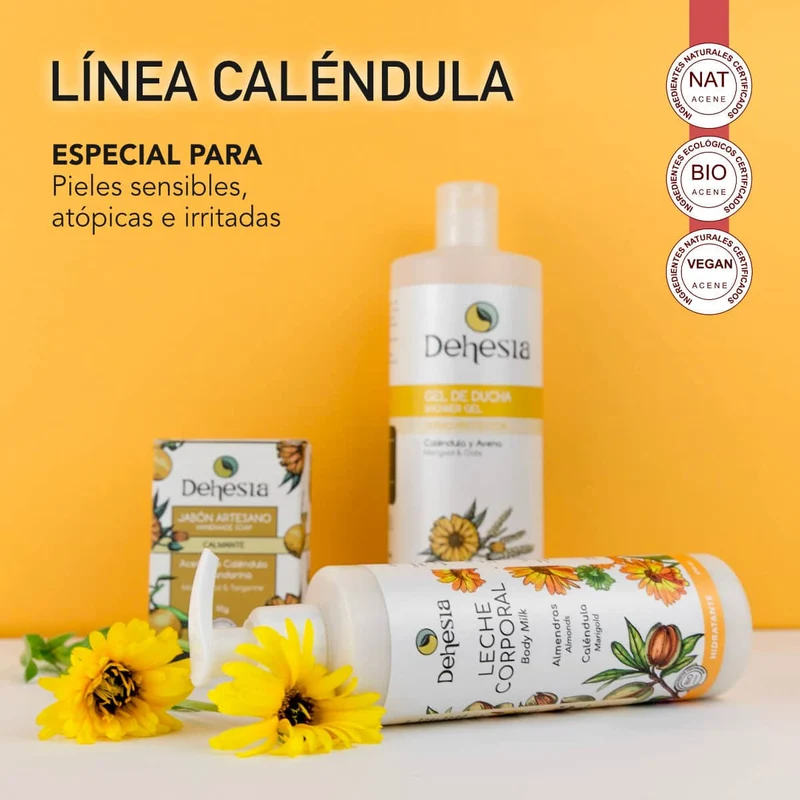 Dehesia BIO Lait Corporel Hydratant aux Amandes et Calendula 250 ml