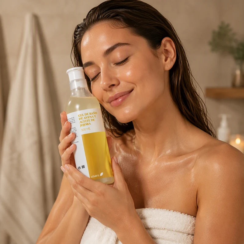 Gel de bain Ebers Ona et Jojoba 500ML