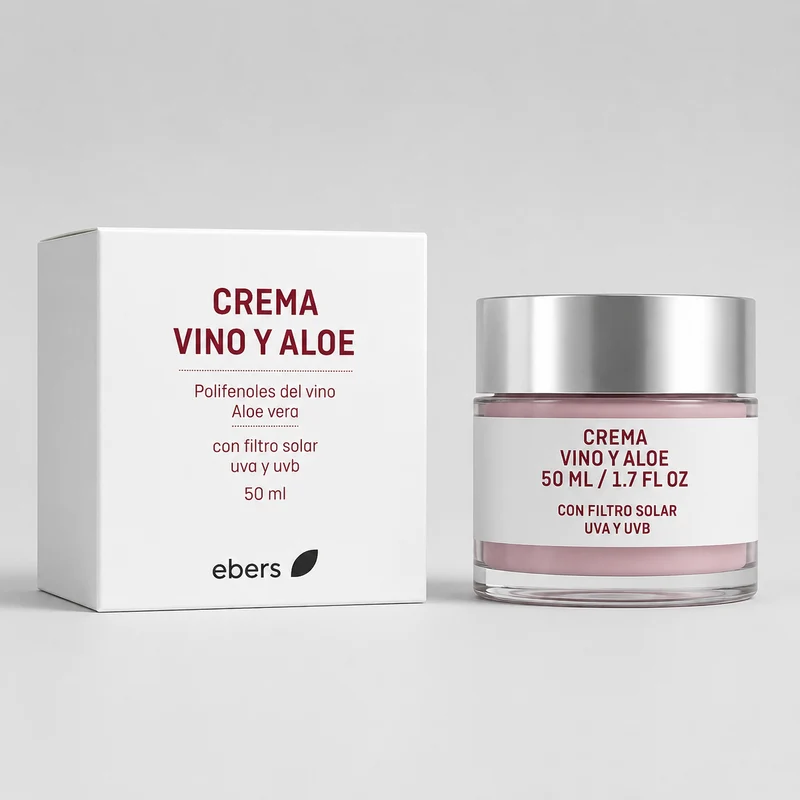 Ebers Crème Vin et Aloe Vera 50ML