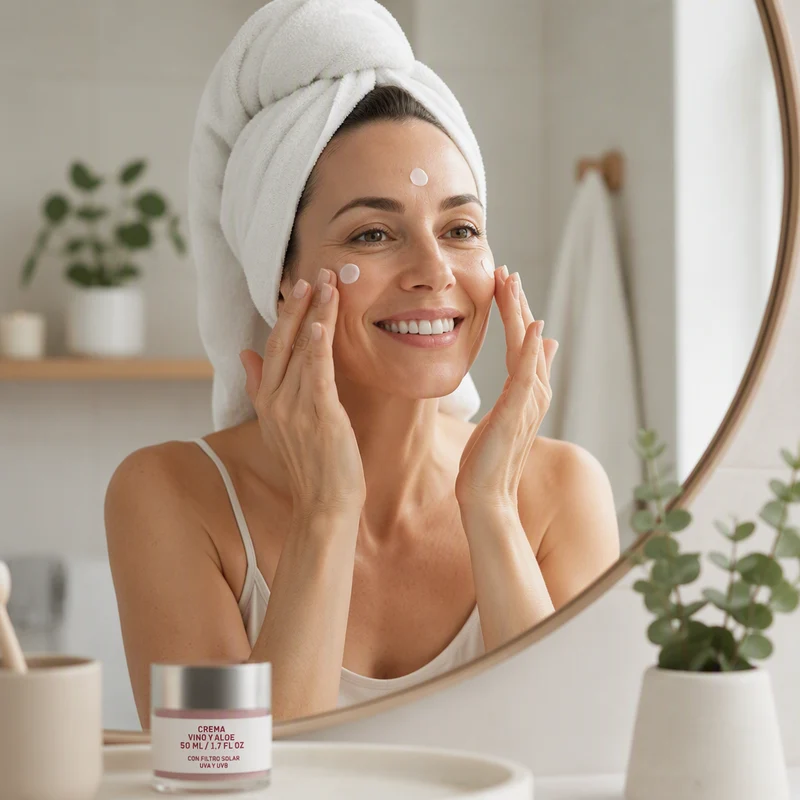 Ebers Crème Vin et Aloe Vera 50ML