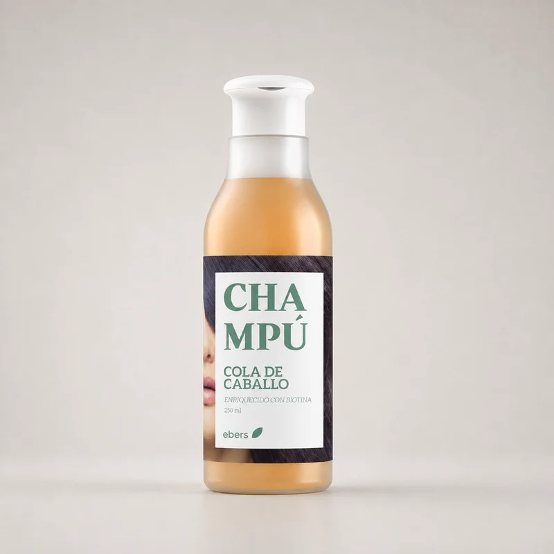 Shampooing Ebers avec Queue de Cheval et Biotine 250ML