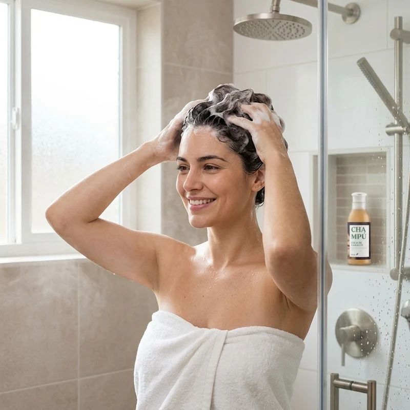 Shampooing Ebers avec Queue de Cheval et Biotine 250ML