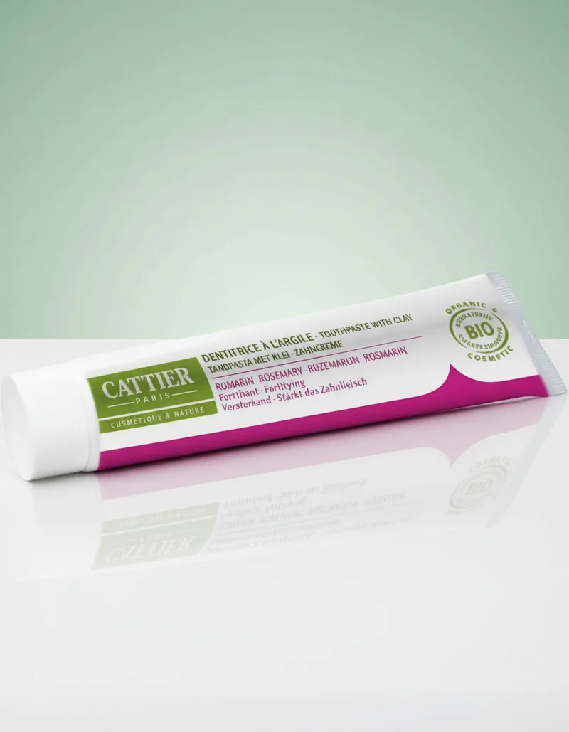 Dentifrice Cattier Dentargile à l'Argile et Romarin 75 ml
