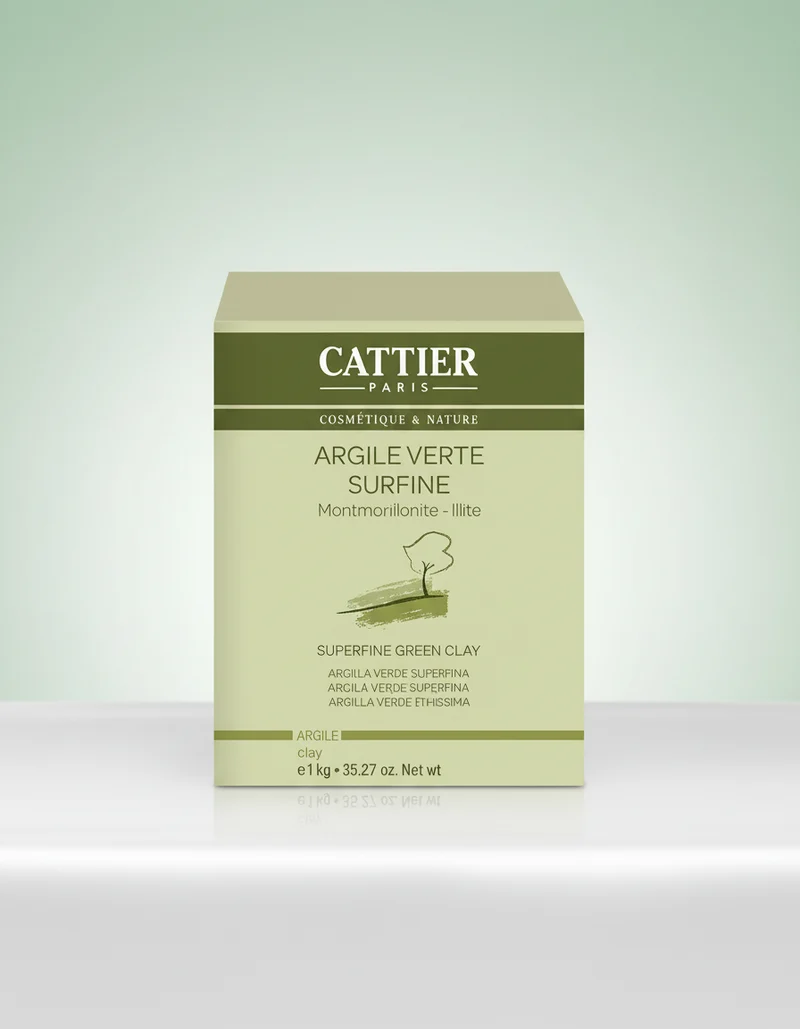Argile Verte Superfine Cattier 1Kg