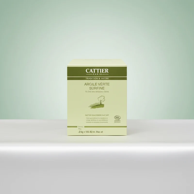 Cattier Green Clay Superfine. 3Kg