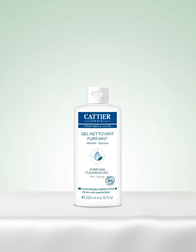 Cattier Gel Nettoyant Purifiant Visage 200 ml
