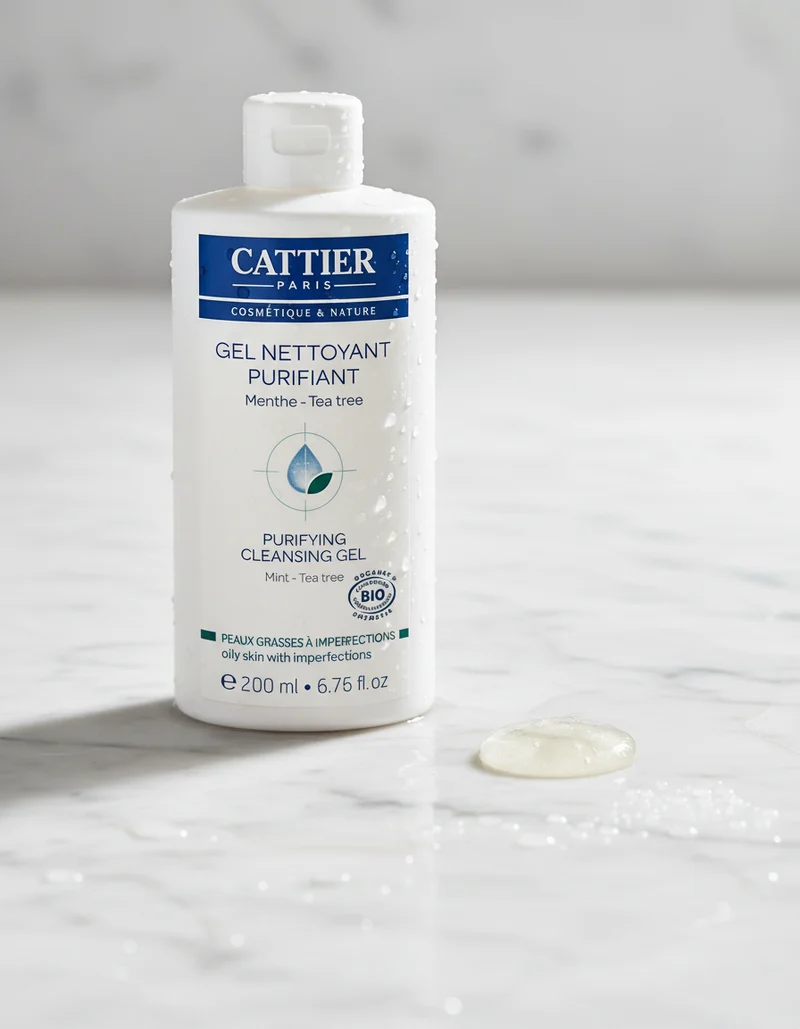 Cattier Gel Nettoyant Purifiant Visage 200 ml