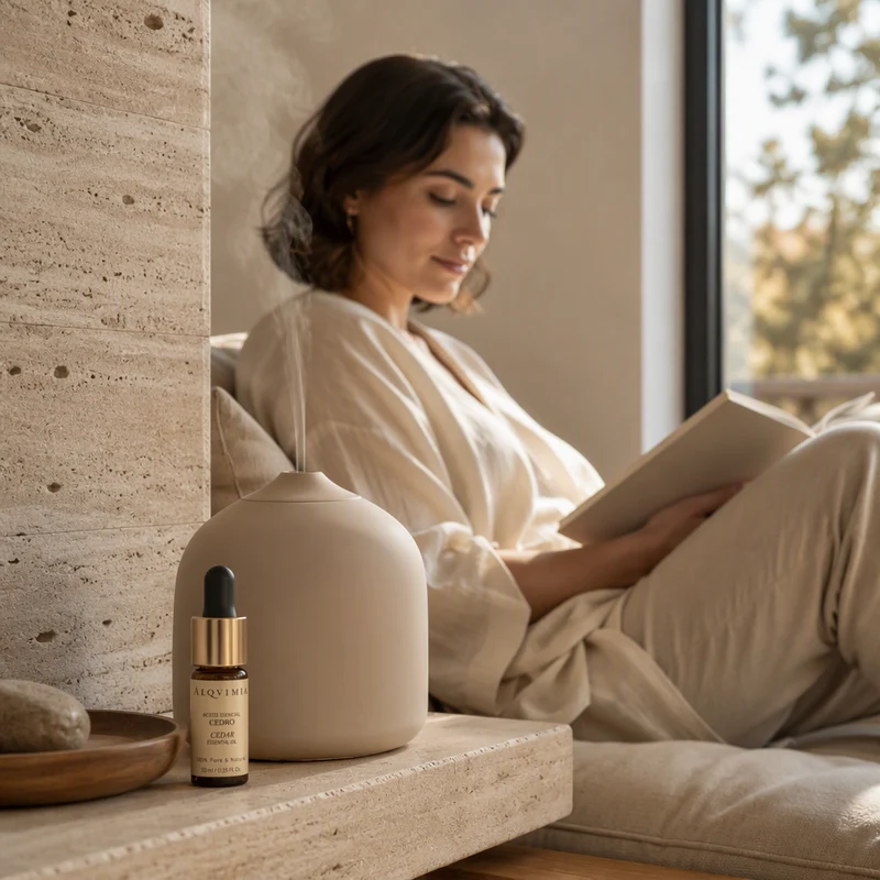 Huile essentielle de cèdre d'Alqvimia 10 ml