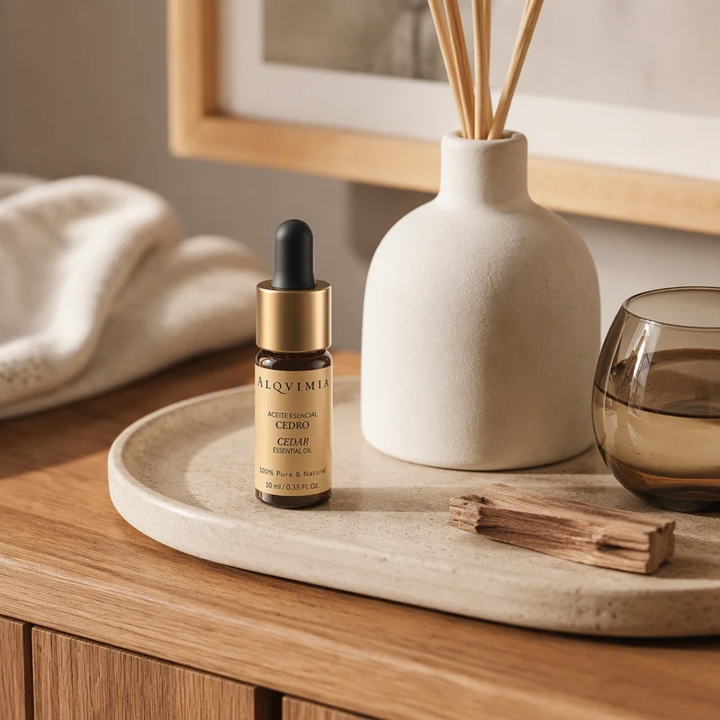 Huile essentielle de cèdre d'Alqvimia 10 ml