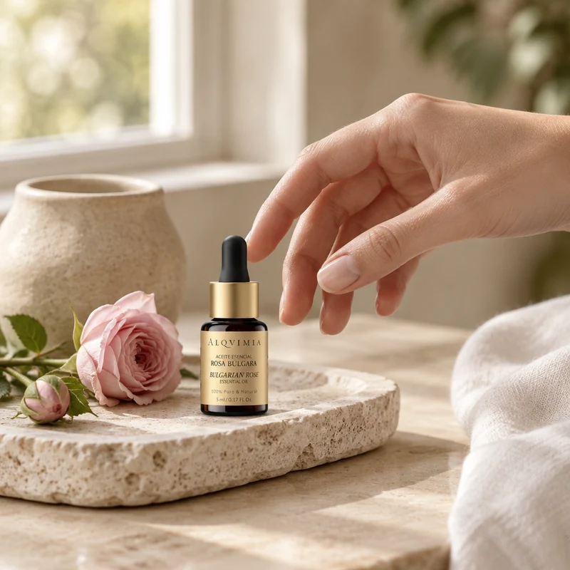 Alqvimia Huile Essentielle de Rose Bulgare 5ml