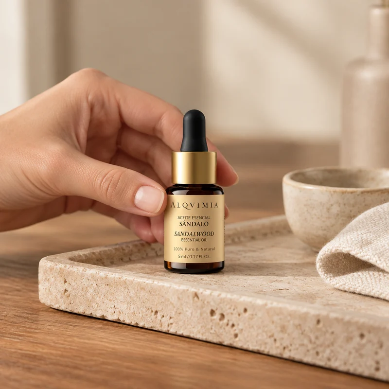 Huile essentielle de bois de santal Alqvimia 5ml