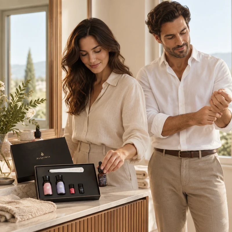 Coffret Expérience Alqvimia Lui et Elle