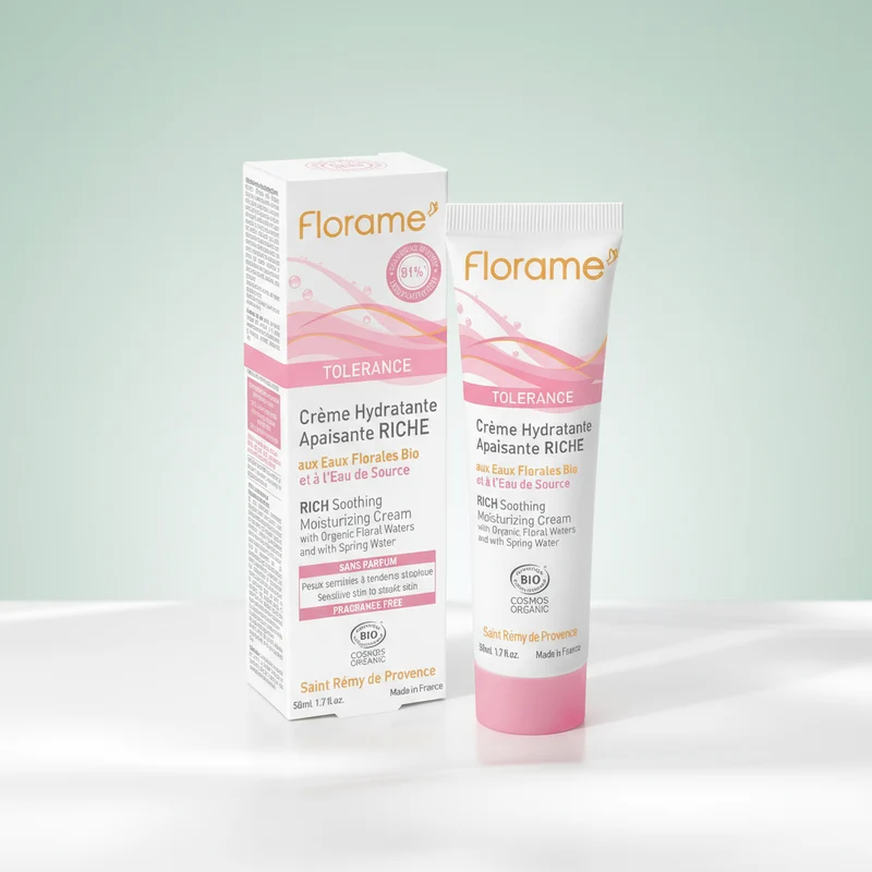 Florame Crème Visage Hydratante Intense Tolérance 50 ml