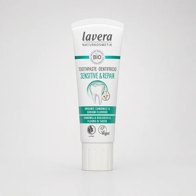 Dentifrice Lavera pour dents sensibles à la camomille et au fluor 75 ml